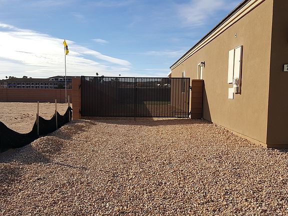 Side view with RV Storage