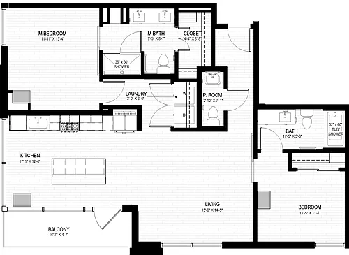 Floor plan B11