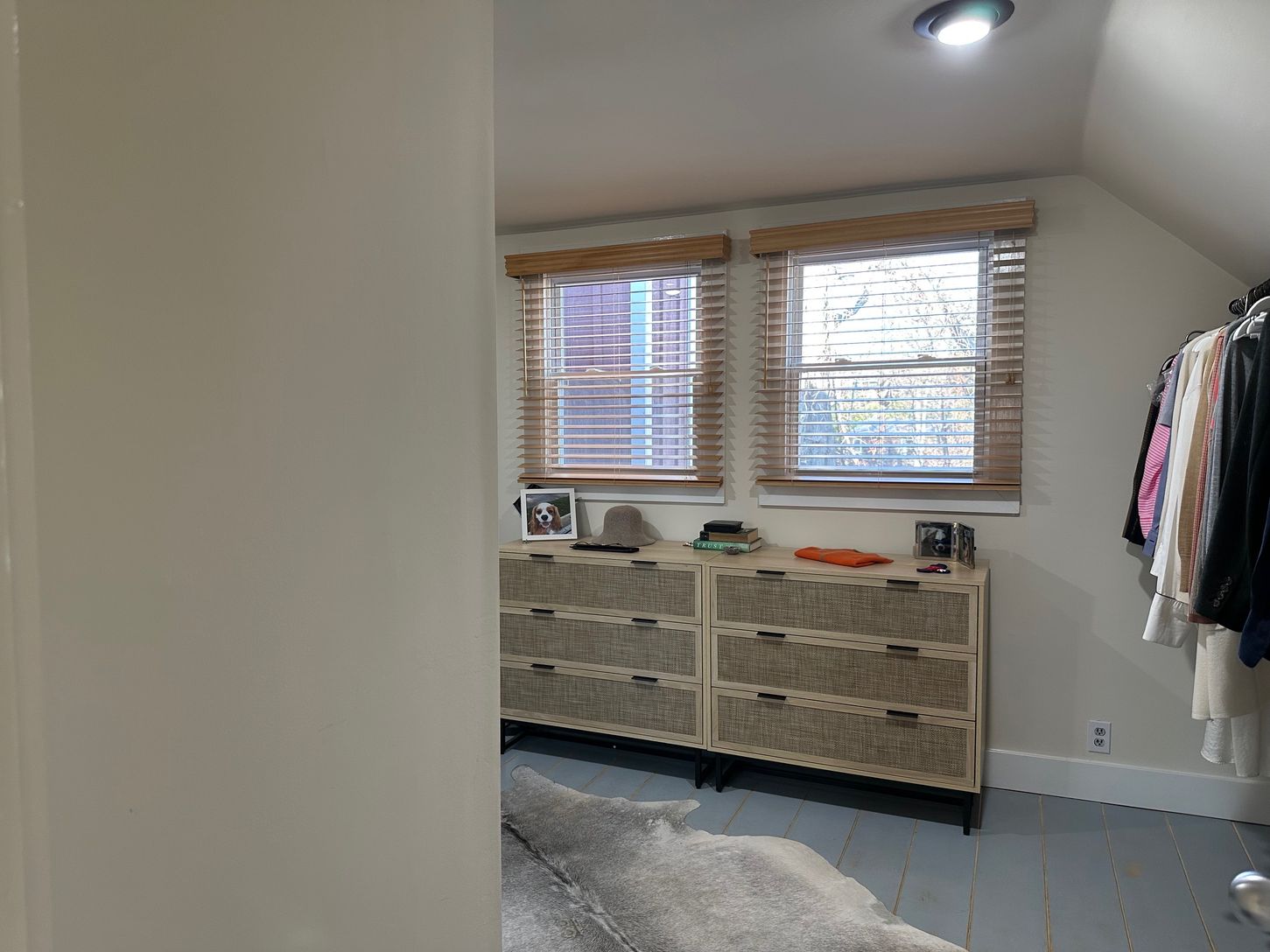  Upstairs bonus room used as walk-in closet and dressing room