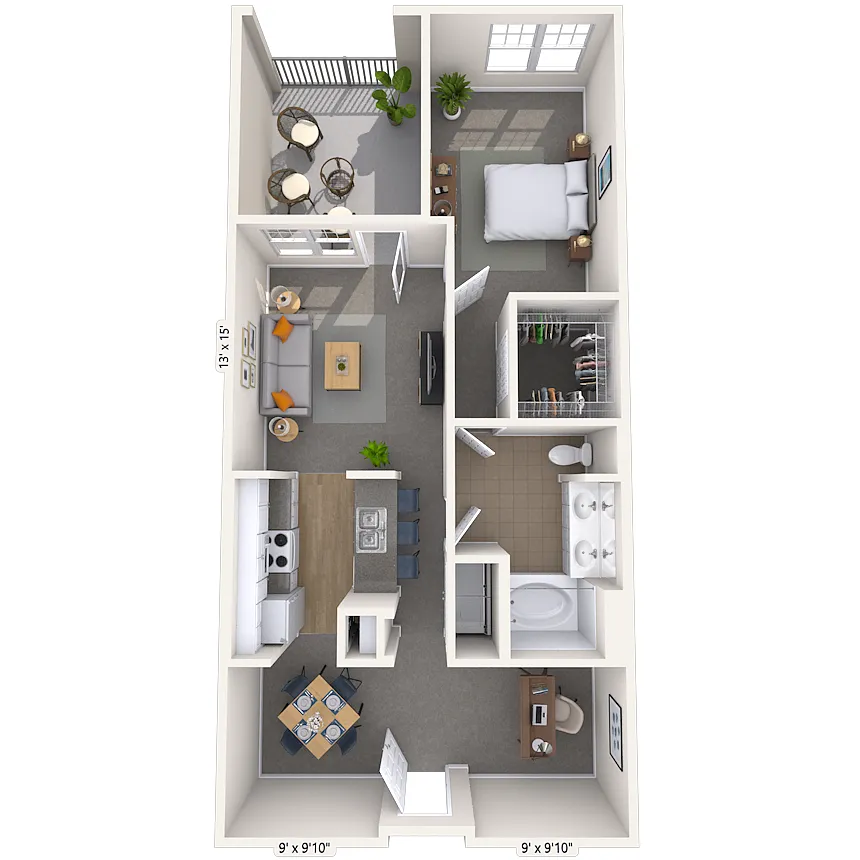 Floor plan Adriana