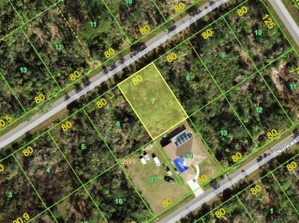 1542 RAMBLER TERRACE LOT 7, PORT CHARLOTTE, FL 33953