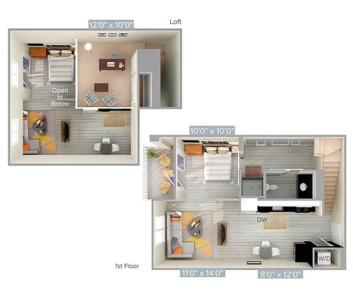 Floor plan A1LV