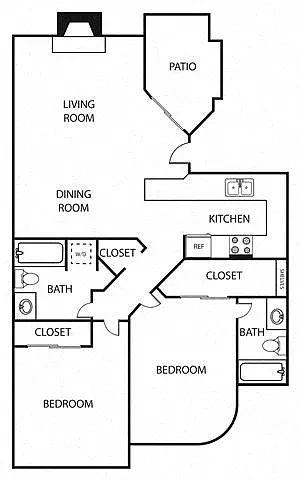 Floor plan 2A Renovation 2