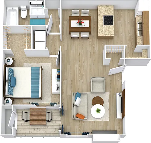 Floor plan The Hamilton