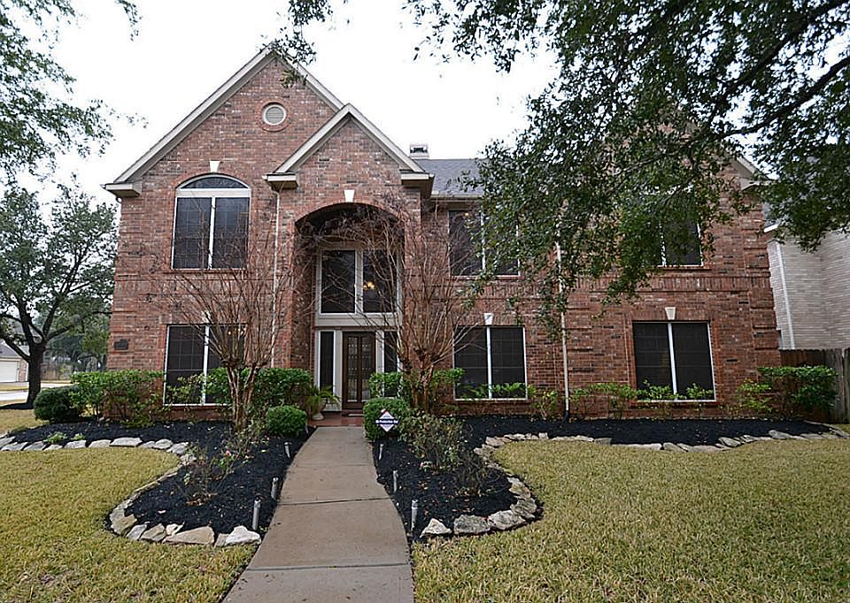 Enjoy view of the front of this outstanding home located on a corner lot at 19110 Waverdale Ct.