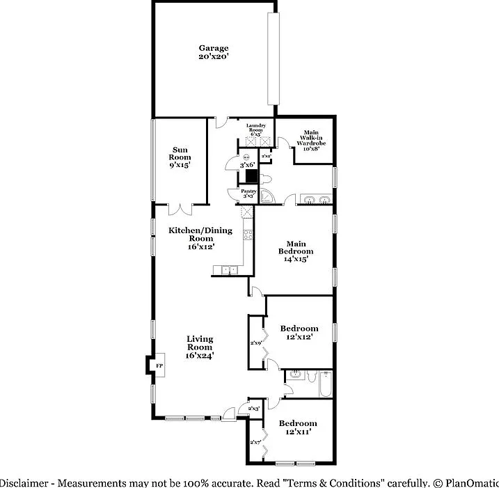 3 bed, 2.0 bath, 1560 sqft, $2,495 — Photo 2