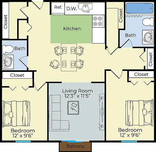 Floor plan Salisbury