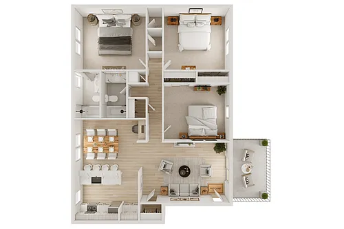 Floor plan C1