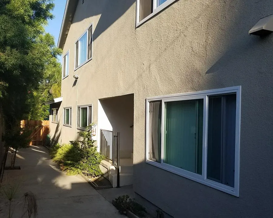 Side entrance