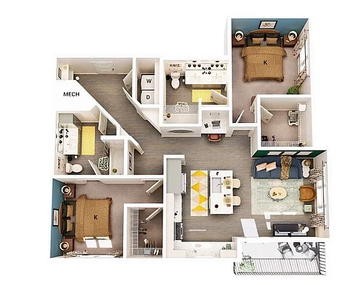 Floor plan B2