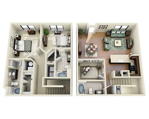 Floor plan Havencrest (B3T)