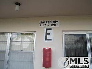 front of building