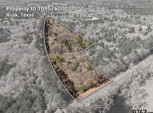 16.62 Acres, Rusk, TX 75785