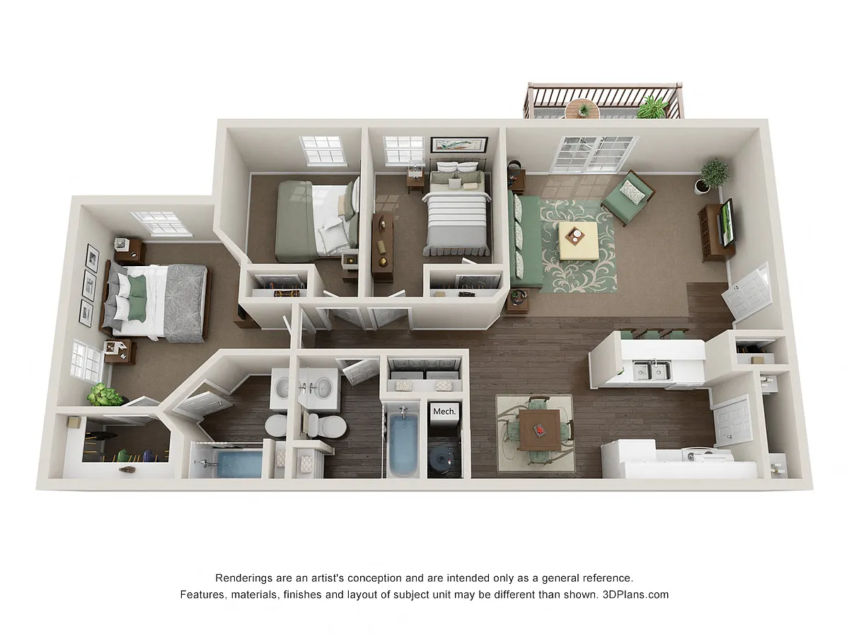 Floor plan Wasatch