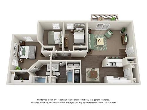 Floor plan Wasatch