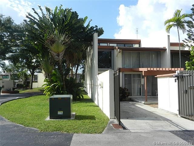 Front of townhouse