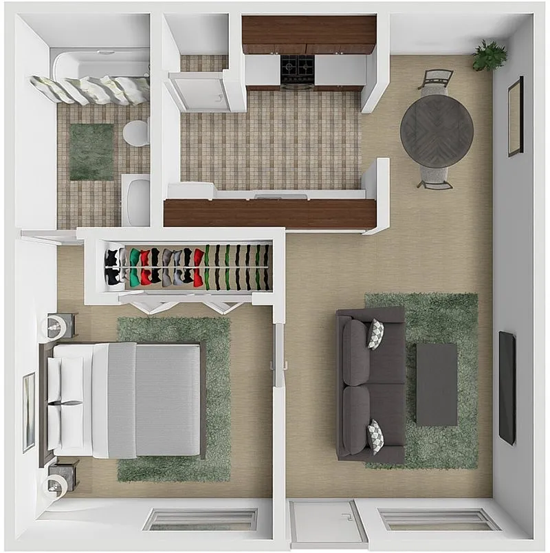 Floor plan Cottonwood