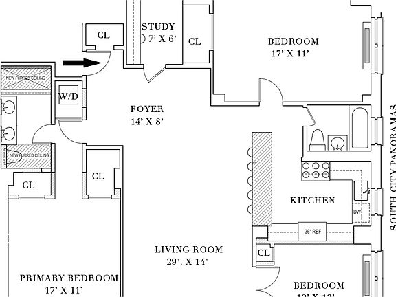 2nd image of 69 5th Ave APT 16G