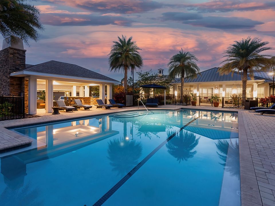 Pool at Dusk