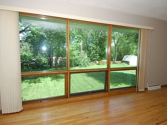 View out to backyard.