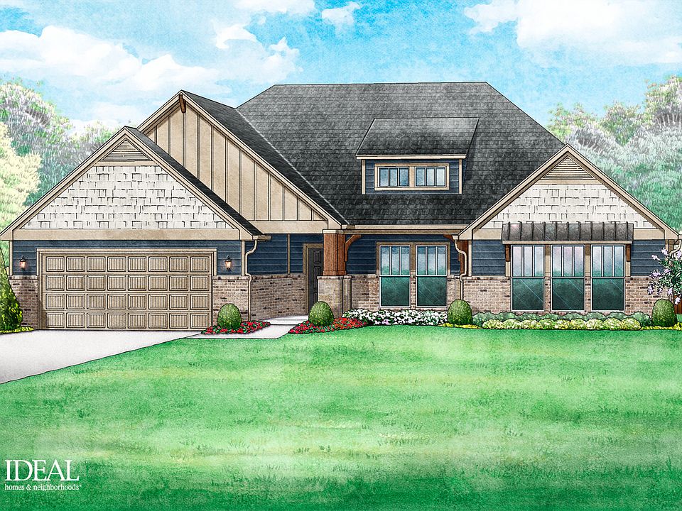Elevation A - Craftsman