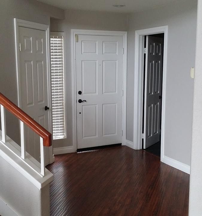 Front door view from living rooom