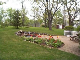 Patio,pond