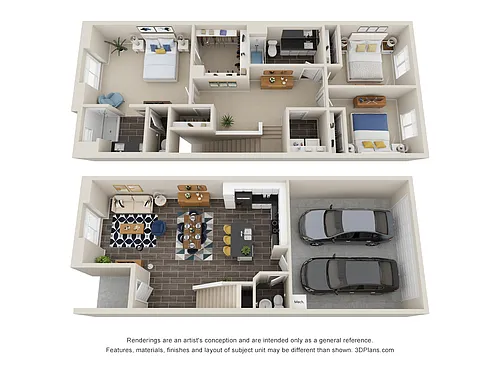 Floor plan 3X25