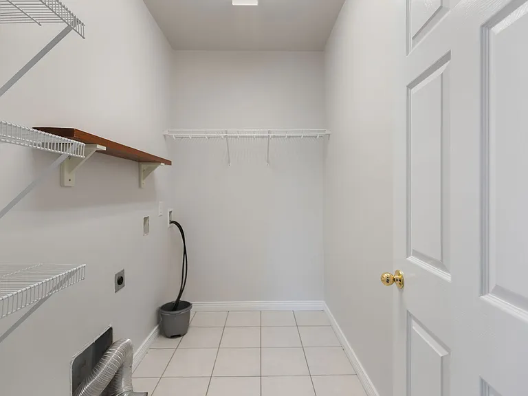 Laundry room.
