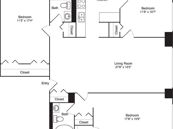 2nd image of 240 E 27th St APT 3J
