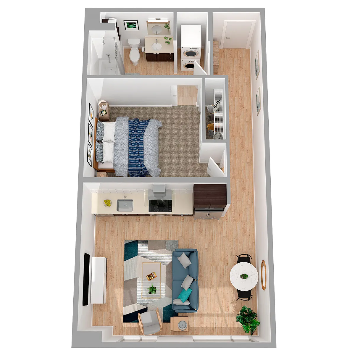 Floor plan Urban 1x1 - ARCH - a11.1