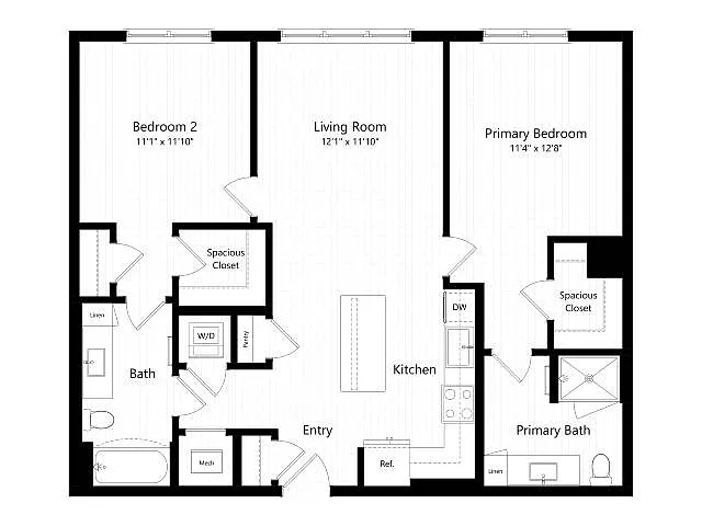 Floor plan B21