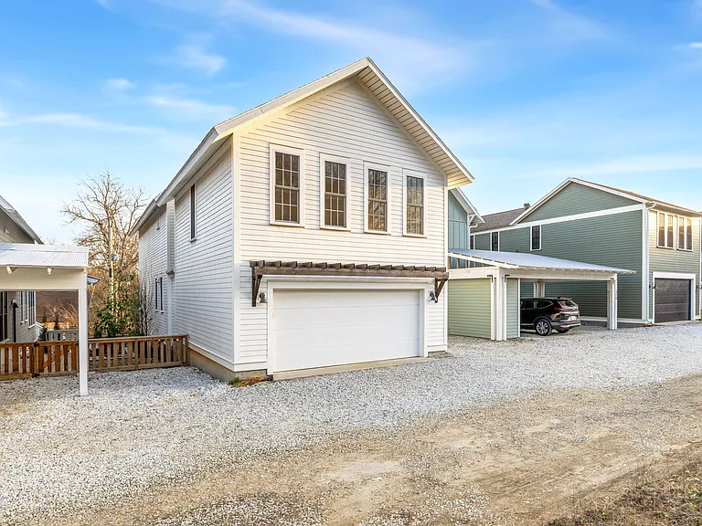 Two car garage.