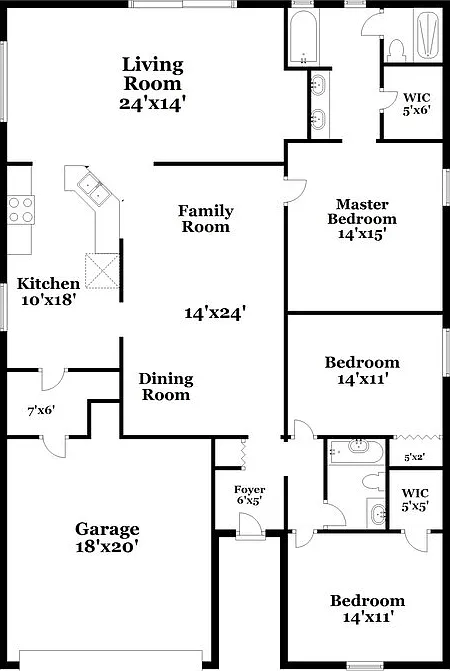 3 bed, 2.0 bath, 1874 sqft, $2,645 — Photo 2