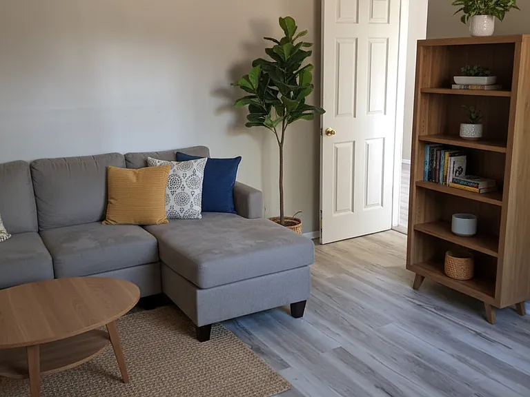 Furniture and decoration are not included.