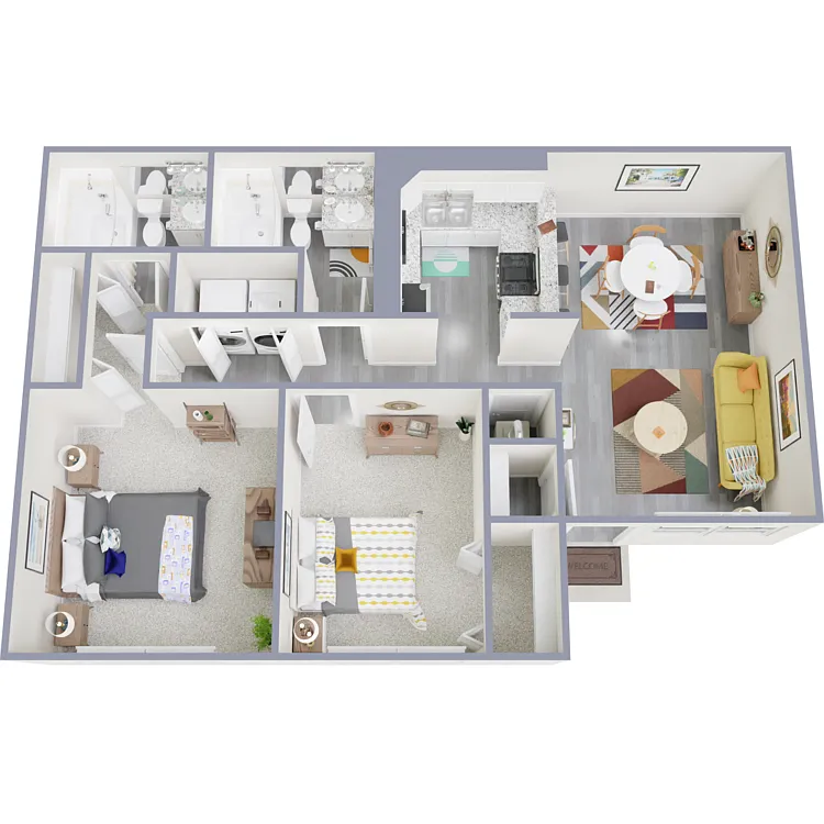 Floor plan The Boulevard