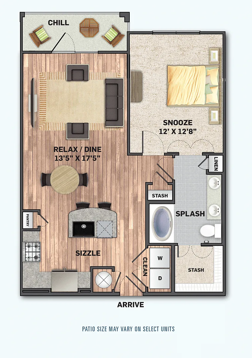 Floor plan A1C