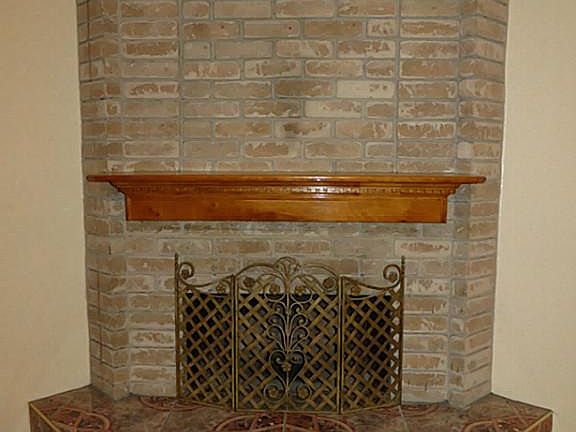 Eye catching wood-burning Fireplace