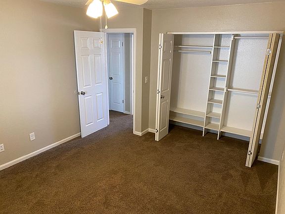 Master bedroom with spacious closet
