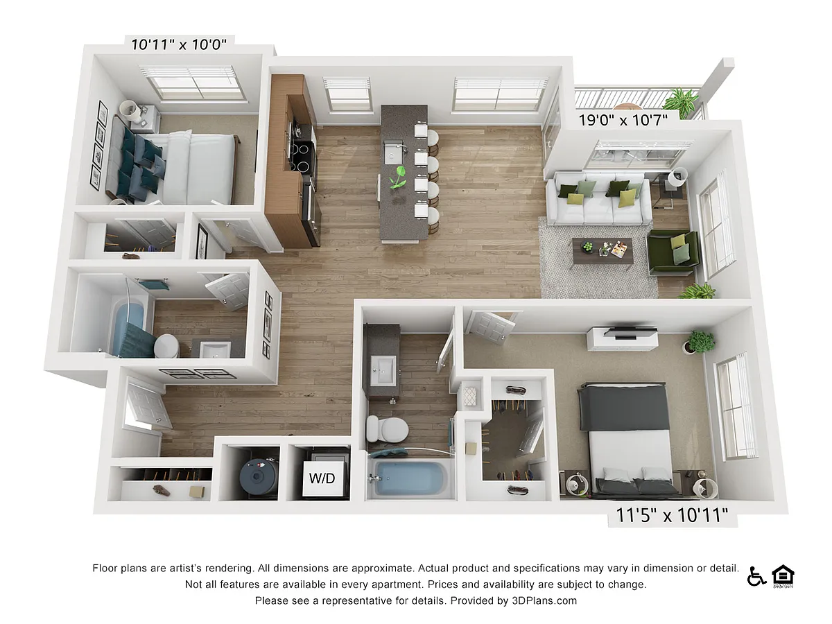 Floor plan B1