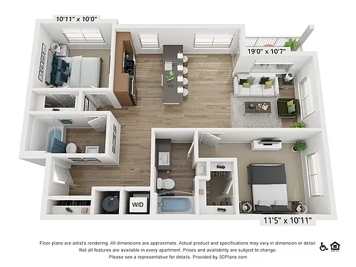Floor plan B1