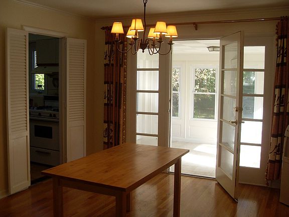 Dining Room with view of the Sunroom and kitchen