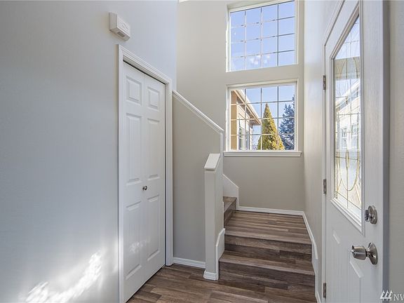 Entry at the front door.