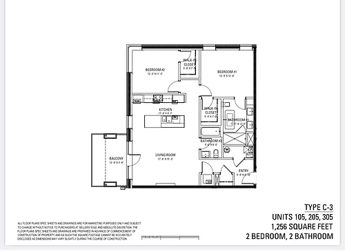 Floor plan 105