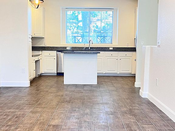 View of kitchen from living room