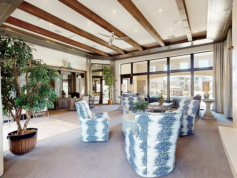 Experience relaxation and style in this elegantly designed lounge area.