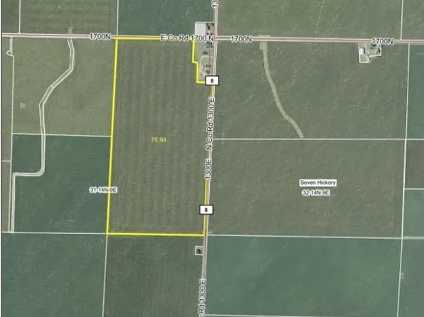 E County Road 1700 N, Arcola, IL 61910
