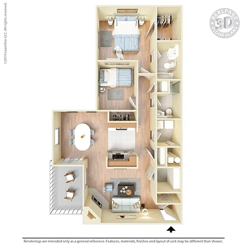 Floor plan B8 Burbank