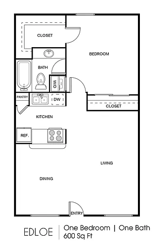 Floor plan Edloe