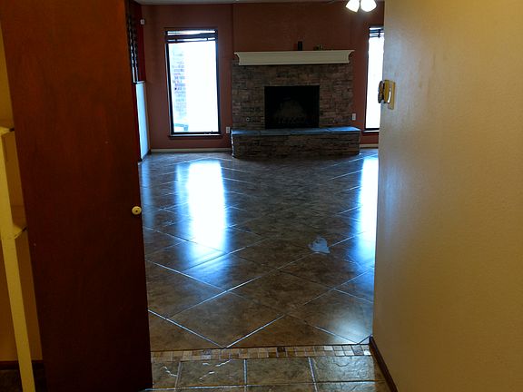 Entry hall with large coat closet